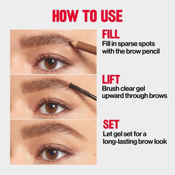 Revlon ColorStay Brow Fantasy Pencil & Gel #9