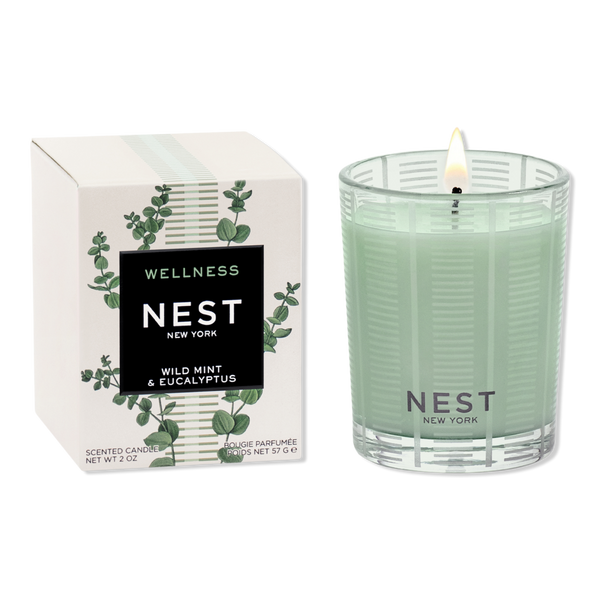NEST New York Wild Mint & Eucalyptus Votive Candle #1