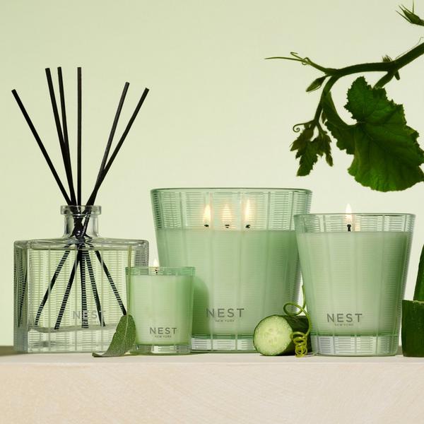 NEST New York Cucumber & White Sage Votive Candle #3