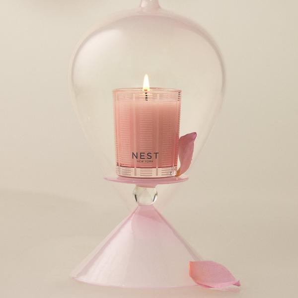 NEST New York Himalayan Salt & Rosewater Votive Candle #3