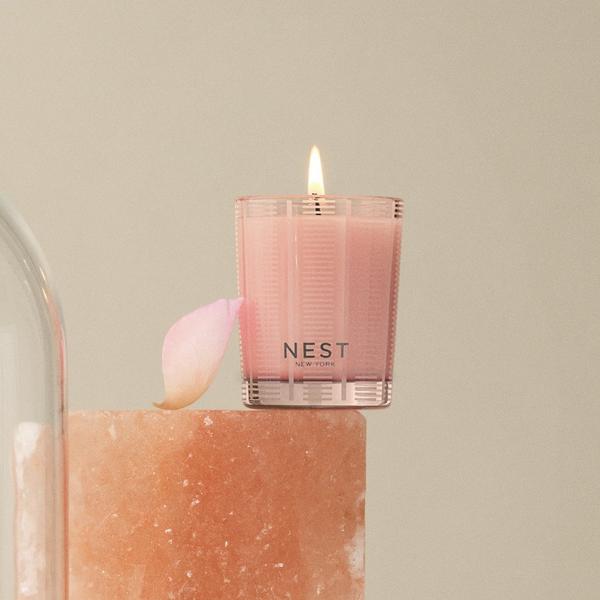 NEST New York Himalayan Salt & Rosewater Votive Candle #4