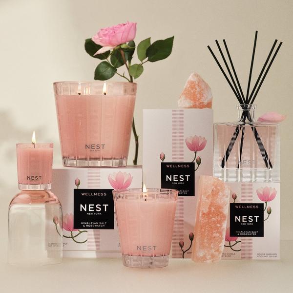 NEST New York Himalayan Salt & Rosewater Votive Candle #5