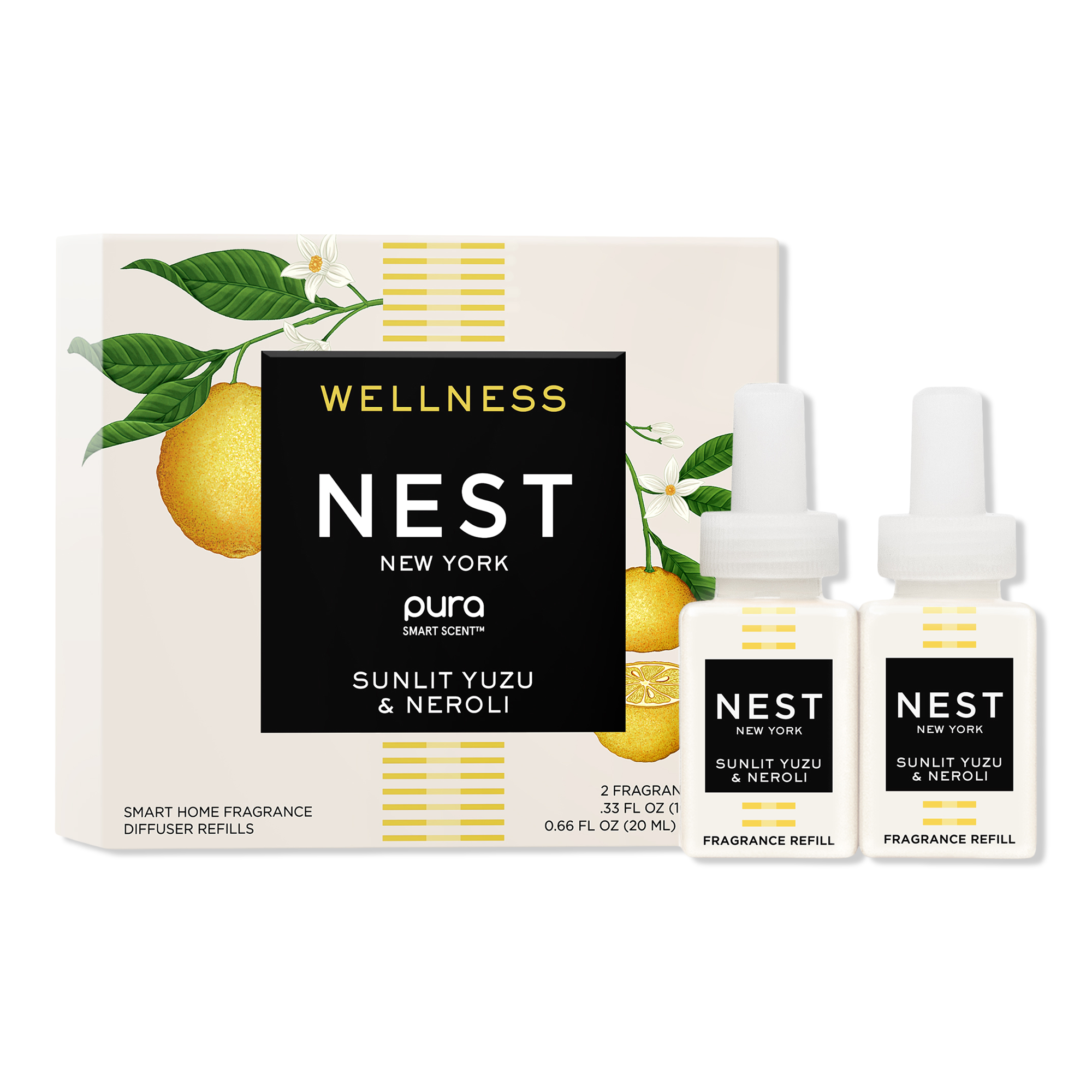 NEST New York Sunlit Yuzu & Neroli PURA Refill Duo #1