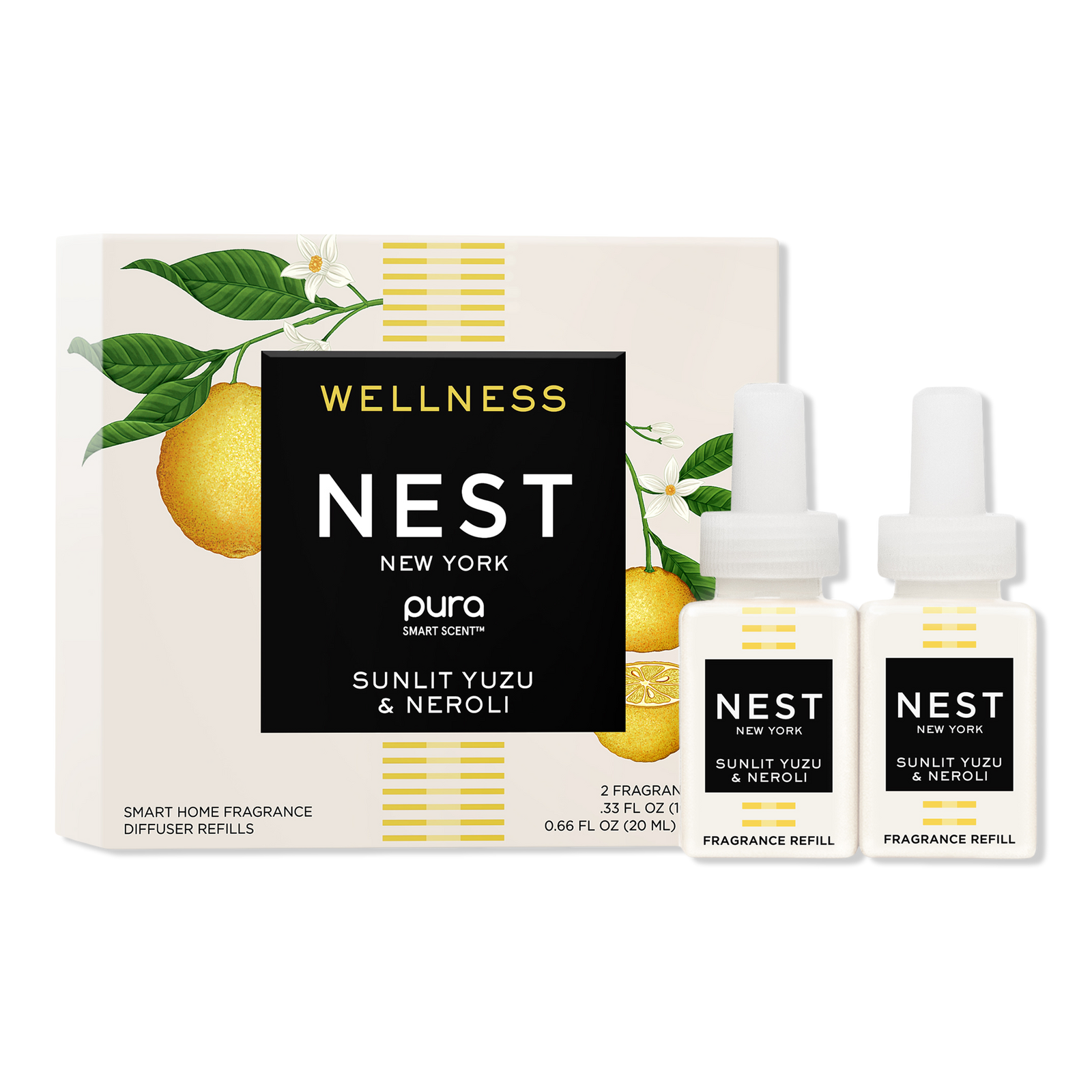 NEST New York - Sunlit Yuzu & Neroli PURA Refill Duo | Ulta Beauty