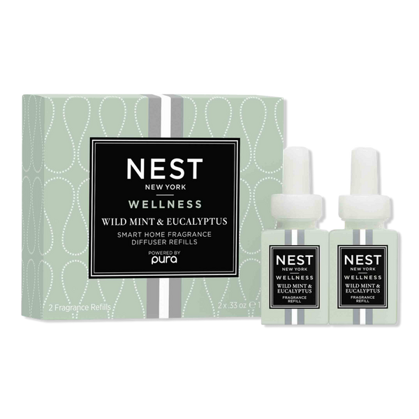 NEST New York Wild Mint & Eucalyptus PURA Refill Duo #1