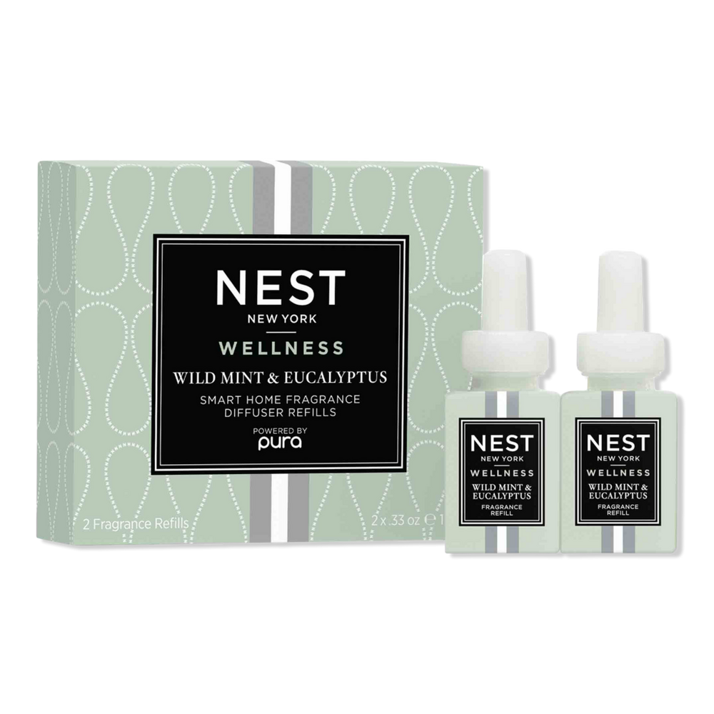 NEST New York Wild Mint & Eucalyptus PURA Refill Duo