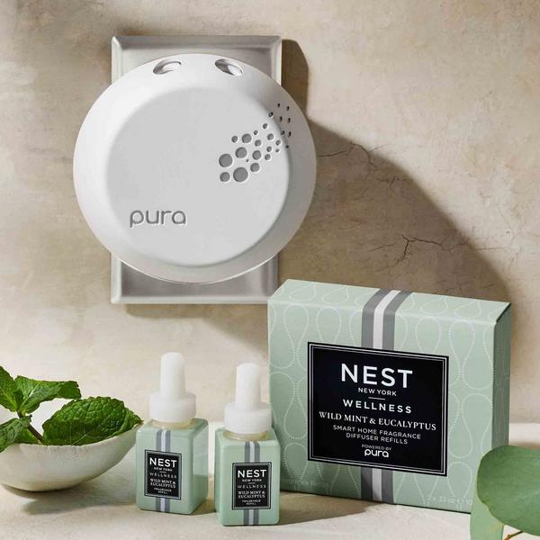 NEST New York Wild Mint & Eucalyptus PURA Refill Duo #2