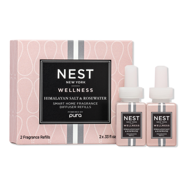 NEST New York Himalayan Salt & Rosewater PURA Refill Duo #1