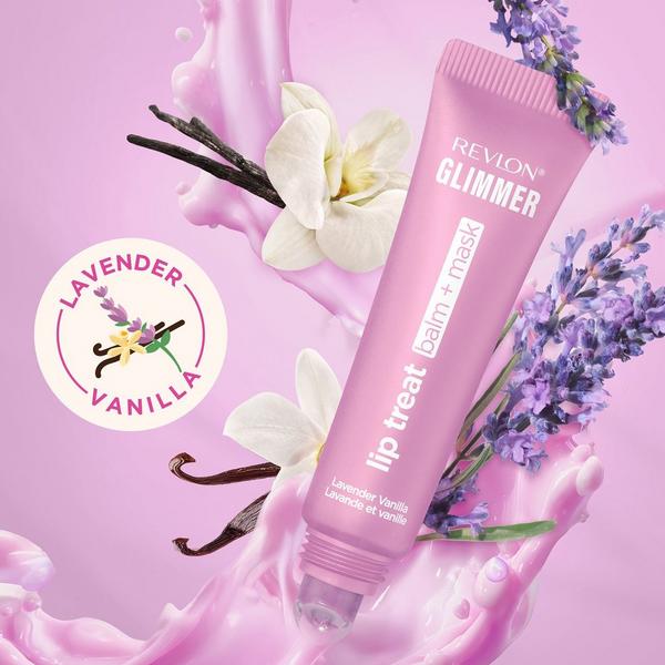 Revlon Glimmer Lip Treat Balm + Mask #4