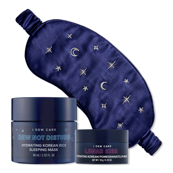 I Dew Care Dew After Dark Hydrating Overnight Face, Lip & Sleep Mask Set #1