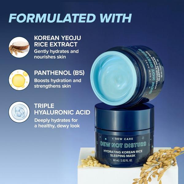 I Dew Care Dew After Dark Hydrating Overnight Face, Lip & Sleep Mask Set #5
