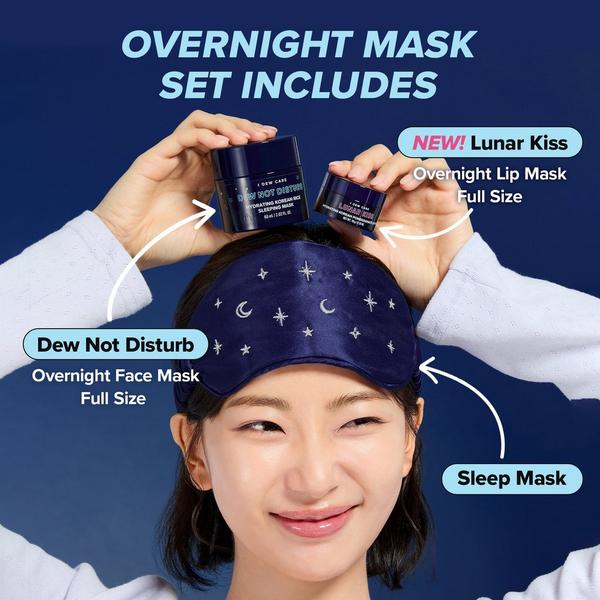 I Dew Care Dew After Dark Hydrating Overnight Face, Lip & Sleep Mask Set #7