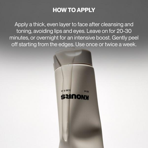 Knours. PDRN Rice & Green Tea Glowing Peel Off Mask #6