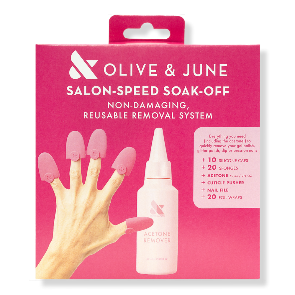 Olive & June Salon Speed Soak Off Kit