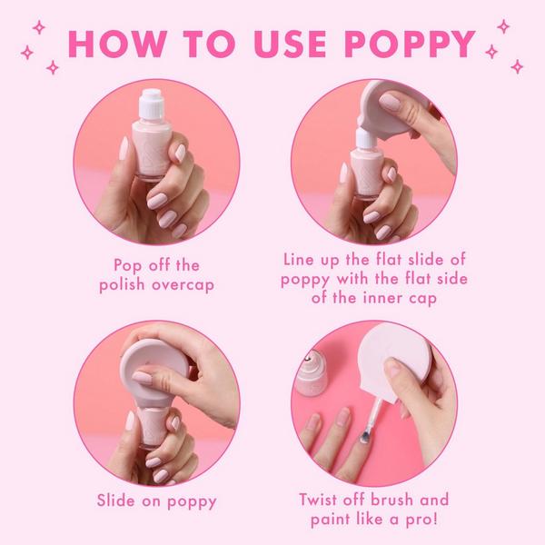 Olive & June Poppy Universal Nail Polish Bottle Handle #2