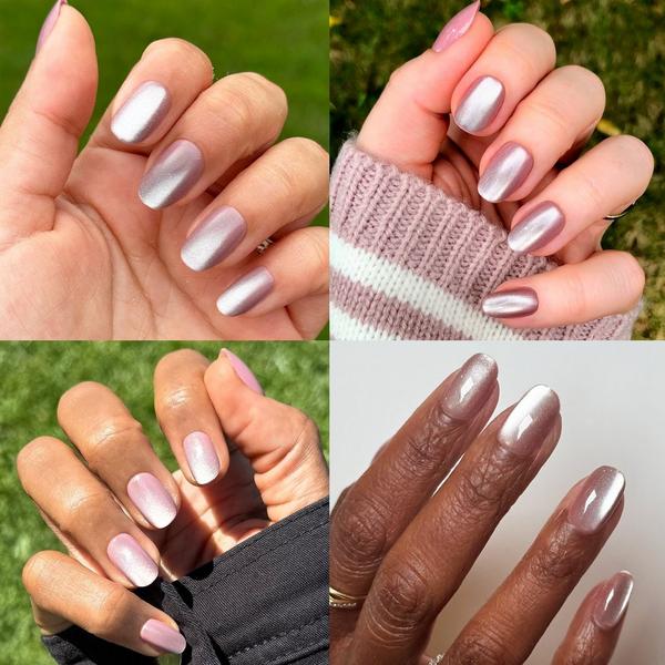 Olive & June Instant Mani Press-On Nails World Lit Velvet #7