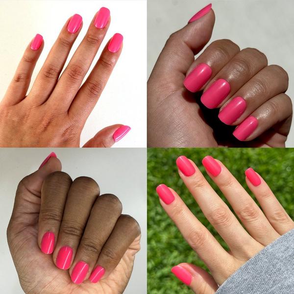 Olive & June Instant Mani Press-On Nails Hot Strawberry #7