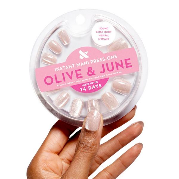 Olive & June Instant Mani Press-On Nails Neutral Shimmer #4