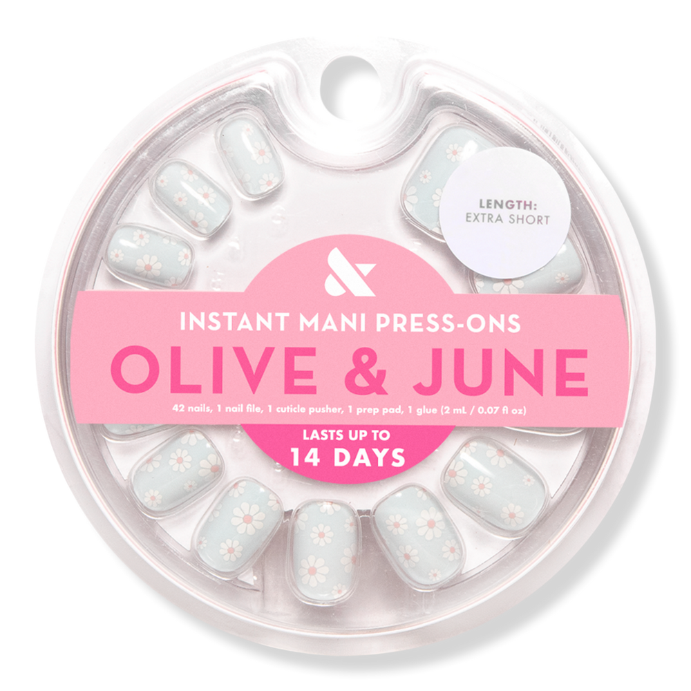 Olive & June Instant Mani Press-On Nails Flower Shower