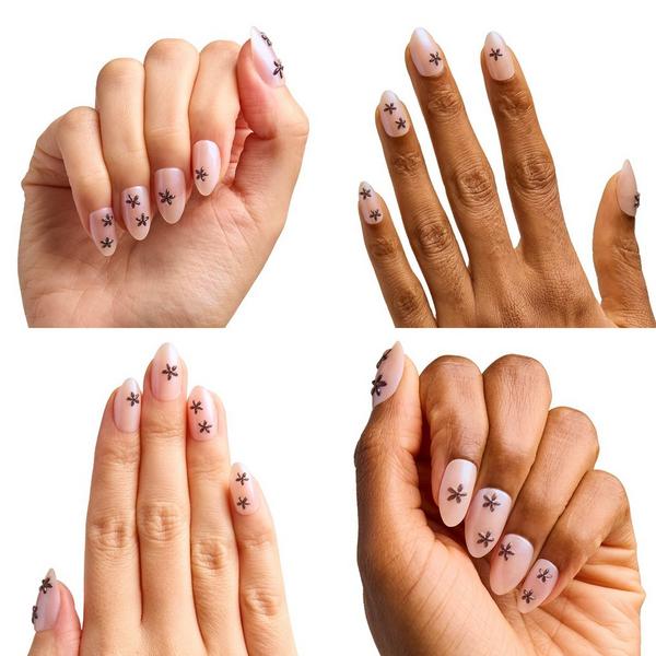 Olive & June Instant Mani Press-On Nails Puffy Black #7