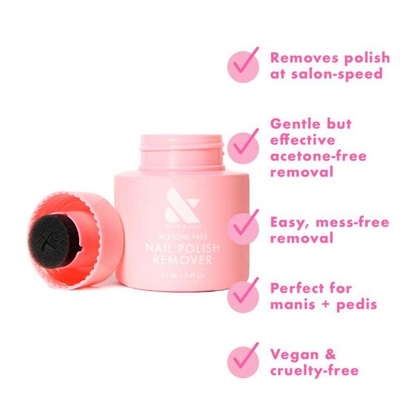 Olive & June Acetone Free Nail Polish Remover Pot #3