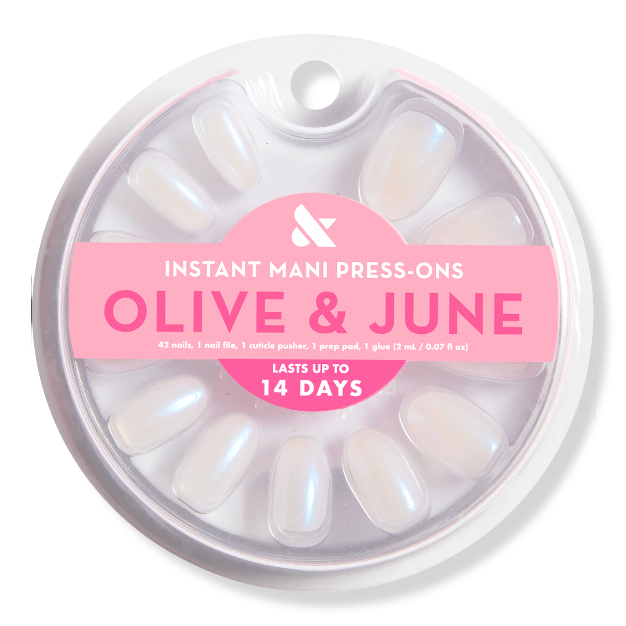 Olive & June Instant Mani Press-On Nails Pink Goldfish #1