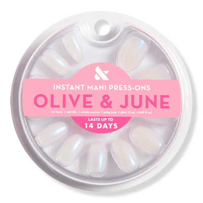 Olive & June Instant Mani Press-On Nails Pink Goldfish