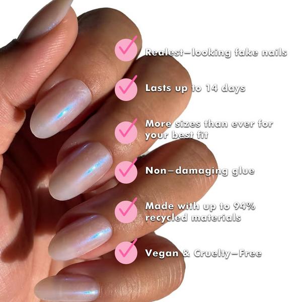 Olive & June Instant Mani Press-On Nails Pink Goldfish #5