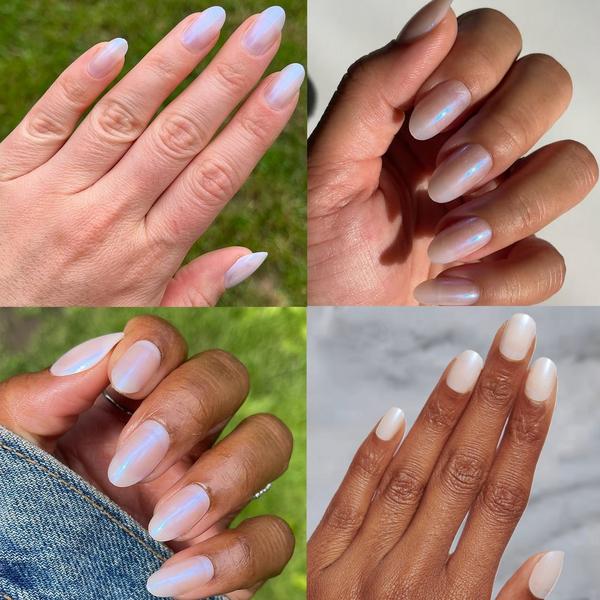 Olive & June Instant Mani Press-On Nails Pink Goldfish #7