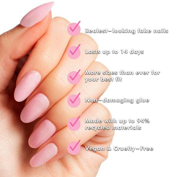 Olive & June Instant Mani Press-On Nails Iridescent Pink #5