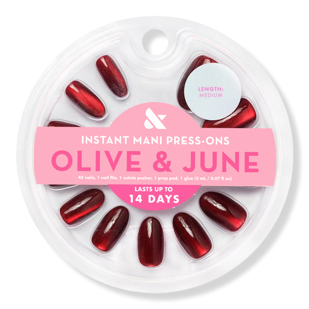 Olive & June Instant Mani Press On Nails Obsessed Velvet