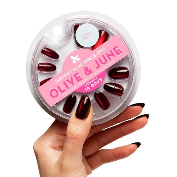 Olive & June Instant Mani Press On Nails Obsessed Velvet #4