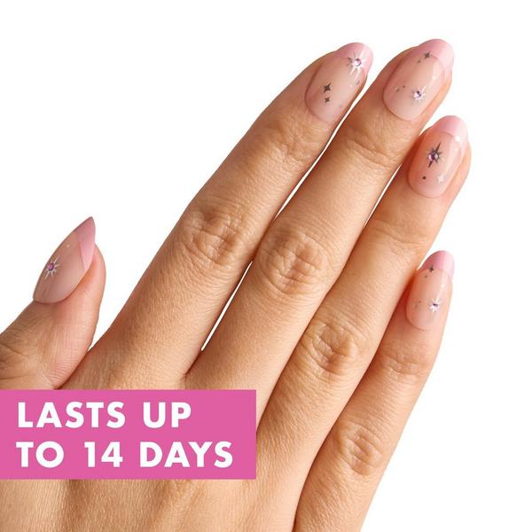 Olive & June Instant Mani Press-On Nails Star Gem French #6