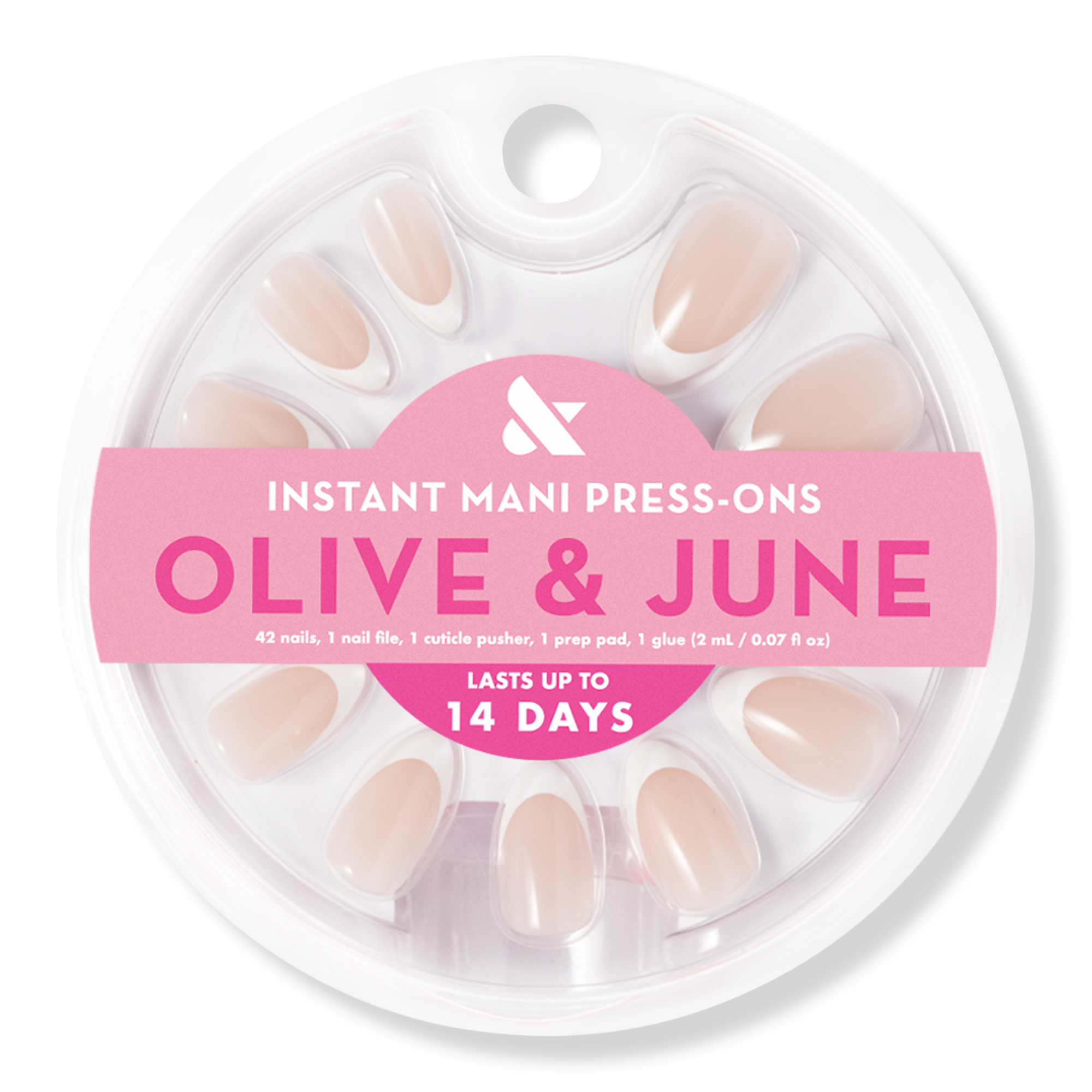 Olive & June Instant Mani Press-On Nails Iconic French #1