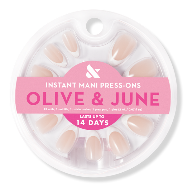 Olive & June Instant Mani Press-On Nails Iconic French #1