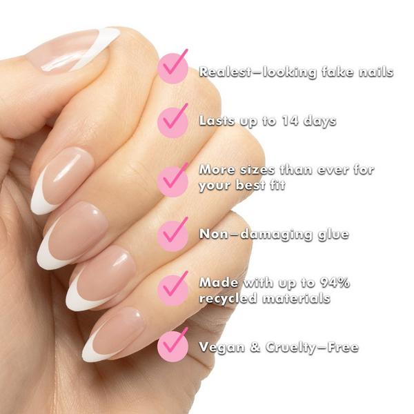 Olive & June Instant Mani Press-On Nails Iconic French #5