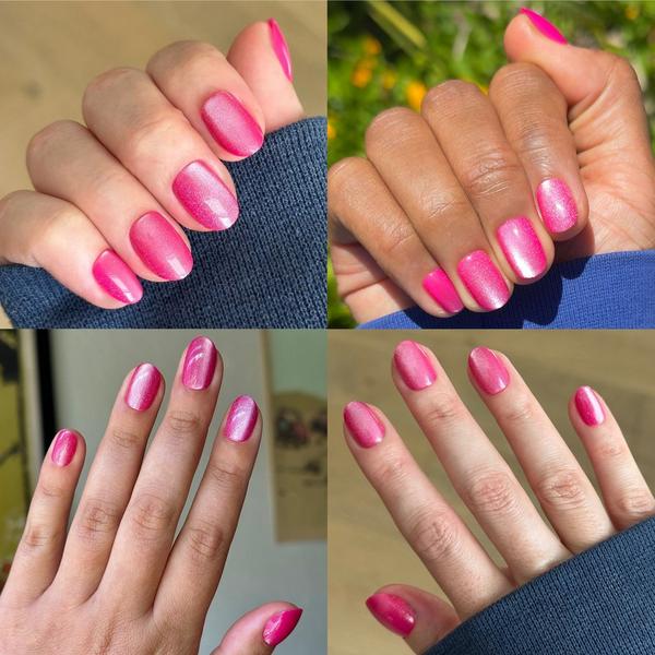 Olive & June Instant Mani Press-On Nails Fuchsia Velvet #7