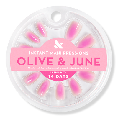 Olive & June Instant Mani Press-On Nails Blush Aura