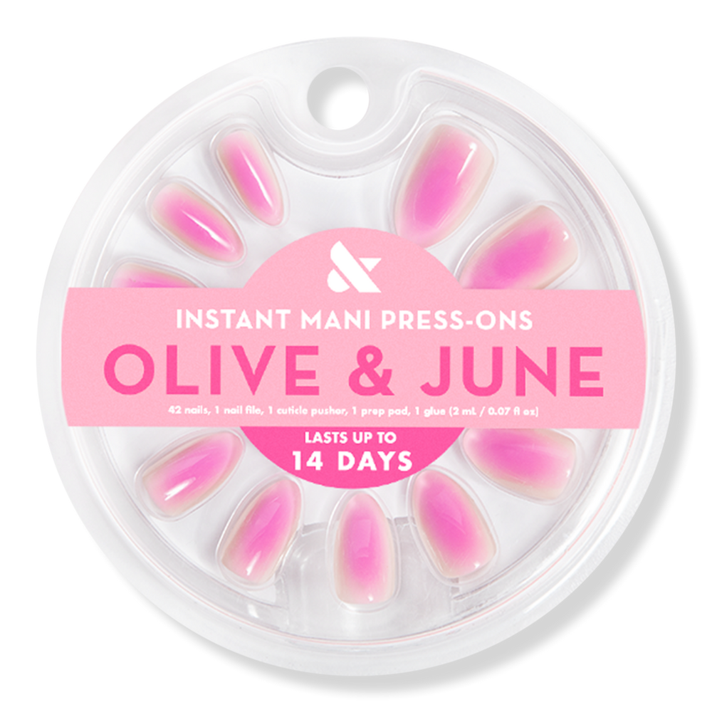 Olive & June Instant Mani Press-On Nails Blush Aura