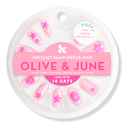 Olive & June Instant Mani Press-On Nails Pink Fun Zone