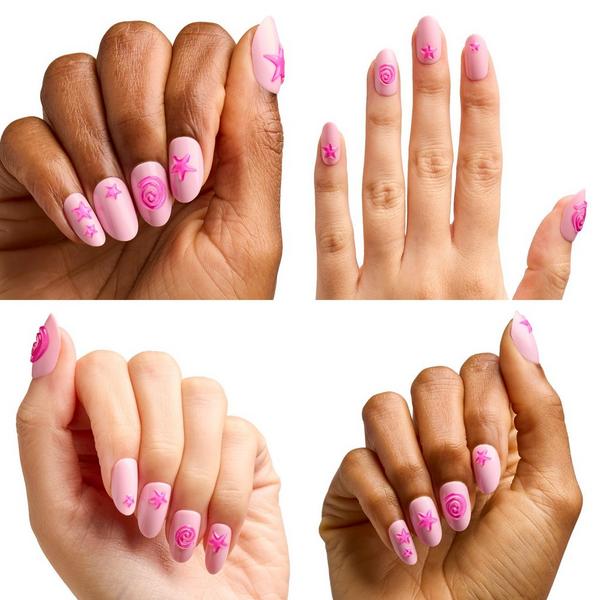 Olive & June Instant Mani Press-On Nails Pink Fun Zone #7
