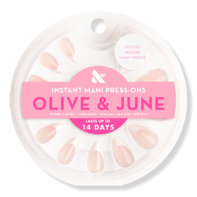 Olive & June Instant Mani Press-On Nails Sharp French