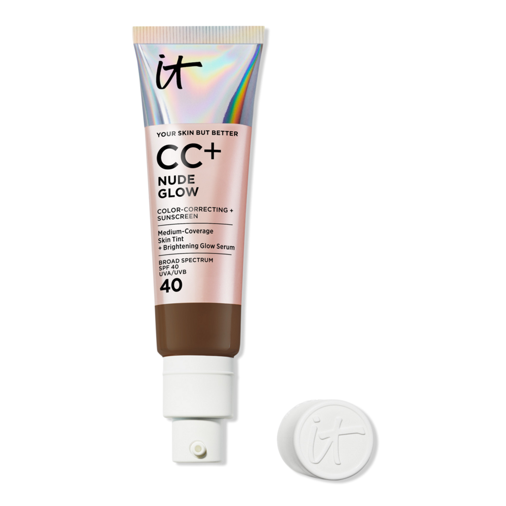 IT Cosmetics CC+ Nude Glow Lightweight Foundation + Serum with SPF 40