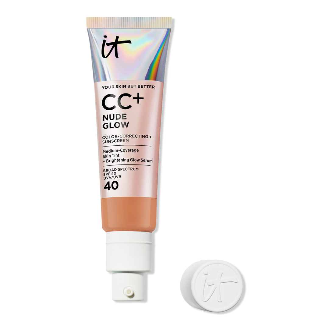 IT Cosmetics CC+ Nude Glow Lightweight Foundation + Glow Serum with SPF 40 #1