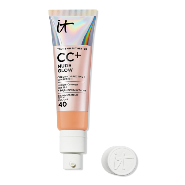 IT Cosmetics CC+ Nude Glow Lightweight Foundation + Glow Serum with SPF 40 #1