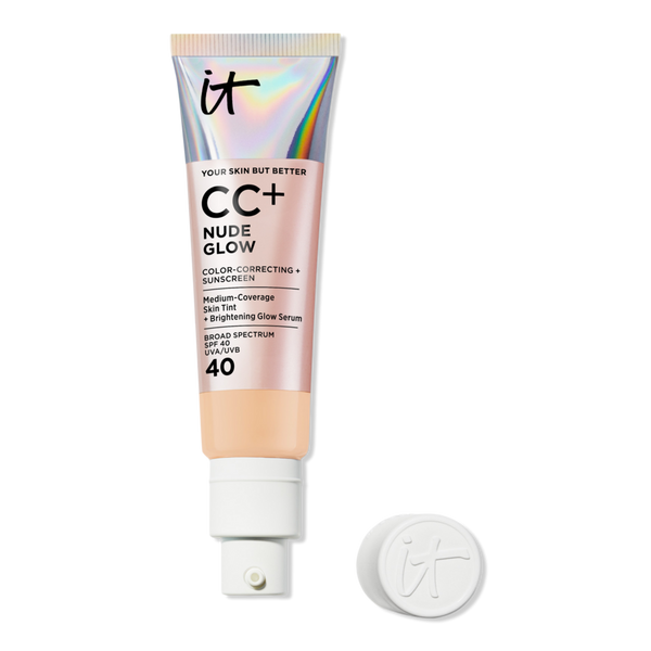 IT Cosmetics CC+ Nude Glow Lightweight Foundation + Glow Serum with SPF 40 #1