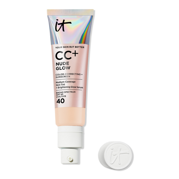 IT Cosmetics CC+ Nude Glow Lightweight Foundation + Glow Serum with SPF 40 #1