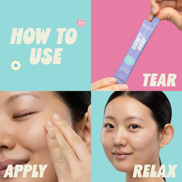 The Crème Shop Drop One Squeeze Sleeping Mask Variety Pack #4