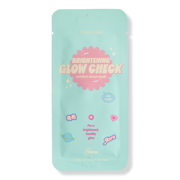 The Crème Shop Glow Check Sheet Mask #1