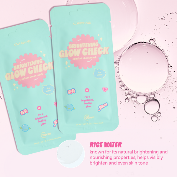 The Crème Shop Glow Check Sheet Mask #3